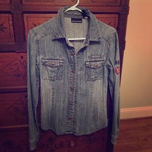DKNY Denim Shirt Small